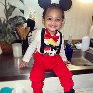 Mickey Mouse 1st Birthday Outfit